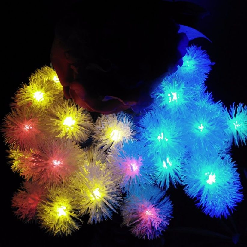 Guirlande lumineuse flocon de neige – Style LED