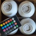 Pack 8 boules lumineuses LED avec télécommande