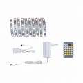 Ruban LED blanc chaud blanc froid avec télécommande