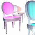 Chaise design lumineuse l'Emotive