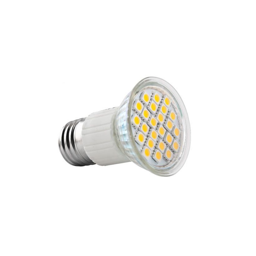 Ampoule spot 24 led e27 blanc chaud Lux et Déco, Ampoule led e27