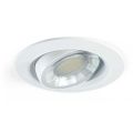 Spot encastrable rond COMPAC R 8W 220V 90º LED