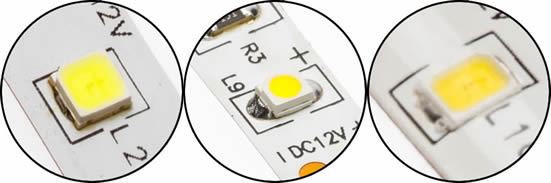 Différents type de LED SMD