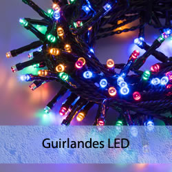 Eclairage LED de fête : Lux et déco, décorations et éclairages LED de fête